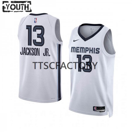 Maglia NBA Memphis Grizzlies Jaren Jackson Jr. 13 Nike 2022-23 Association Edition Bianco Swingman - Bambino